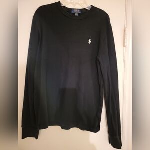 Ralph Lauren Black Polo Sweater